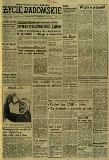 Życie Radomskie, 1962, nr 245