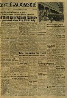 Życie Radomskie, 1962, nr 256