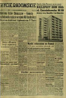 Życie Radomskie, 1962, nr 258