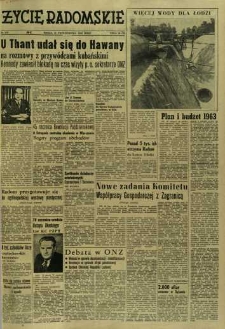 Życie Radomskie, 1962, nr 259