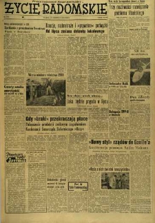 Życie Radomskie, 1958, nr 153