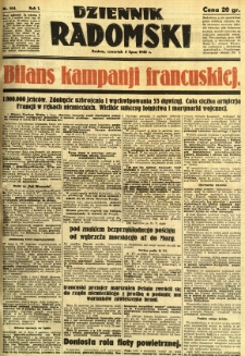 Dziennik Radomski, 1940, R. 1, nr 104