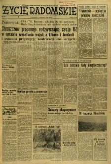 Życie Radomskie, 1958, nr 188