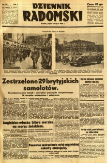 Dziennik Radomski, 1940, R. 1, nr 111
