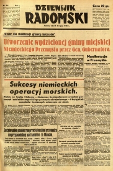 Dziennik Radomski, 1940, R. 1, nr 114