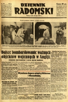 Dziennik Radomski, 1940, R. 1, nr 121