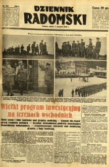 Dziennik Radomski, 1940, R. 1, nr 129