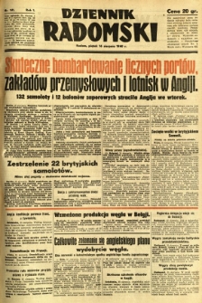 Dziennik Radomski, 1940, R. 1, nr 141