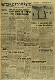 Życie Radomskie, 1958, nr 290