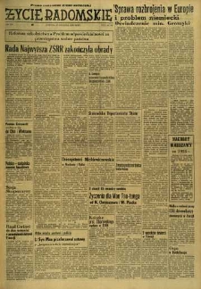 Życie Radomskie, 1958, nr 310