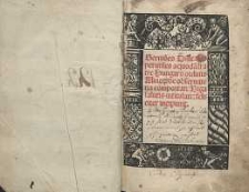 Sermones dominicales perutiles : a quodam fratre hungaro ordinis Minorum, de observantia comportati. Biga salutis intitulati feliciter incipit