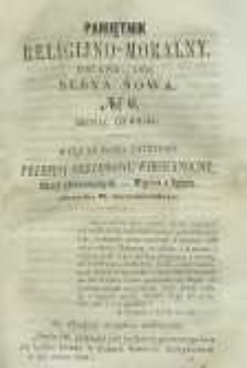 Pamiętnik Religijno-Moralny, 1859, R. 18, T. 3, nr 6