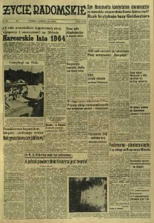 Życie Radomskie, 1964, nr 186