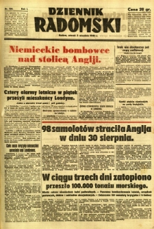 Dziennik Radomski, 1940, R. 1, nr 156