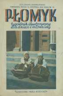 Płomyk : tygodnik ilustrowany dla dzieci i młodzieży, 1932, R. 17, nr 11