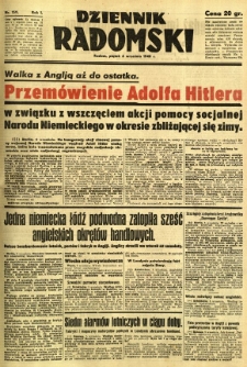 Dziennik Radomski, 1940, R. 1, nr 159