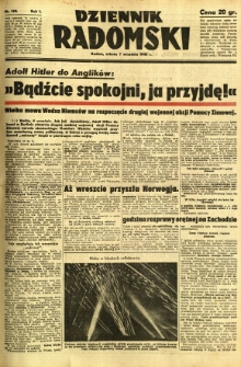 Dziennik Radomski, 1940, R. 1, nr 160