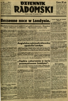 Dziennik Radomski, 1940, R. 1, nr 165