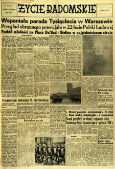 Życie Radomskie, 1966, nr 176