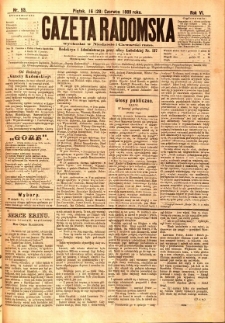 Gazeta Radomska, 1889, R. 6, nr 53
