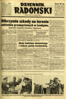 Dziennik Radomski, 1940, R. 1, nr 169