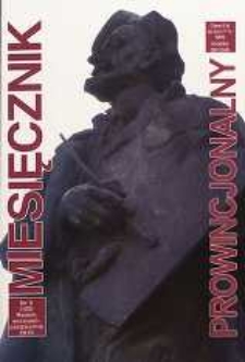 Miesięcznik Prowincjonalny, 2010, R. 12, nr 5