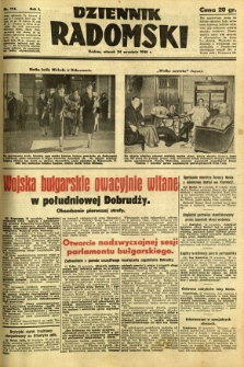 Dziennik Radomski, 1940, R. 1, nr 174