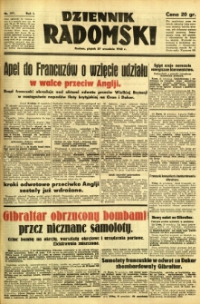 Dziennik Radomski, 1940, R. 1, nr 177