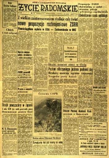 Życie Radomskie, 1960, nr 134