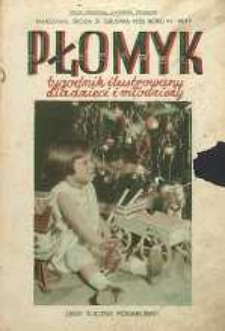 Płomyk : tygodnik ilustrowany dla dzieci i młodzieży, 1932, R. 17, nr 16/17