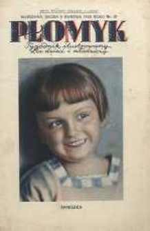Płomyk : tygodnik ilustrowany dla dzieci i młodzieży, 1933, R. 17, nr 31