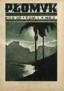 Płomyk : tygodnik dla dzieci i młodzieży, 1935, R. 20, T. 1, nr 5