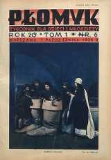 Płomyk : tygodnik dla dzieci i młodzieży, 1935, R. 20, T. 1, nr 6
