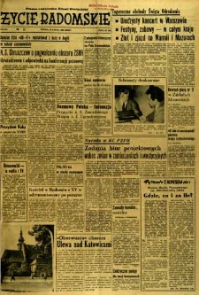 Życie Radomskie, 1960, nr 166