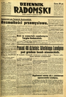 Dziennik Radomski, 1940, R. 1, nr 194