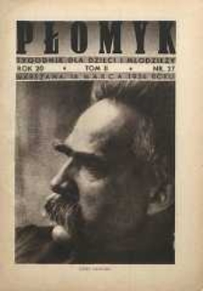 Płomyk : tygodnik dla dzieci i młodzieży, 1936, R. 20, T. 2, nr 27