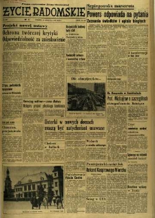 Życie Radomskie, 1960, nr 198