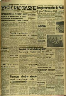 Życie Radomskie, 1960, nr 207