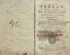 Orbis terror, seu Concionum de finibus bonorum et malorum, libri duo