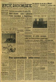 Życie Radomskie, 1960, nr 254