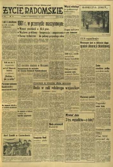 Życie Radomskie, 1960, nr 258