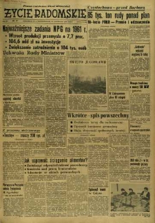 Życie Radomskie, 1960, nr 284