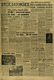 Życie Radomskie, 1960, nr 299