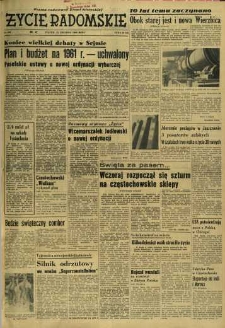 Życie Radomskie, 1960, nr 306