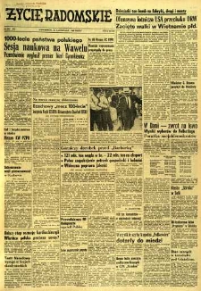 Życie Radomskie, 1966, nr 282
