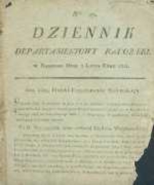 Dziennik Departamentowy Radomski, 1815, nr 27