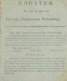 Dziennik Departamentowy Radomski, 1815, nr 30, dod.