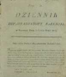 Dziennik Departamentowy Radomski, 1815, nr 31