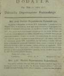 Dziennik Departamentowy Radomski, 1815, nr 31, dod.