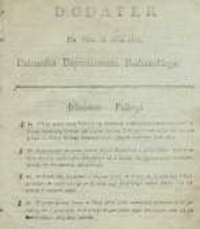 Dziennik Departamentowy Radomski, 1815, nr 36, dod.